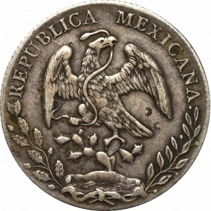 Mexico/China, 8 Reales 1896, Mexico City - chop marks