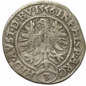 Austria, 3 krajcary 1556, Linz