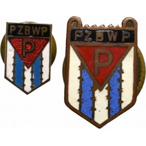 PRL, Zestaw 2 odznak PZBWP