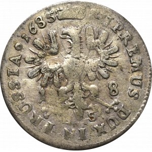 Germany, Brandenburg-Prussia, Friedrich Wilhelm, 18 groschen 1685