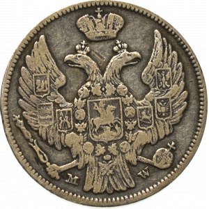 Poland under Russia, Nicholas I, 15 kopecks=1 zloty 1840