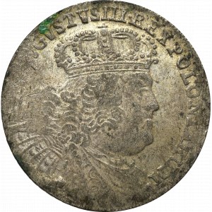 Germany, Saxony, Friedrich August II, 18 groschen 1754 - efraim