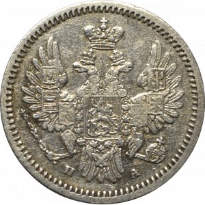 Rosja, Mikołaj I, 5 kopiejek 1852 ПА