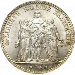 Francja, 5 franków 1875