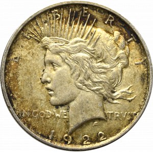 USA, Peace dollar 1922