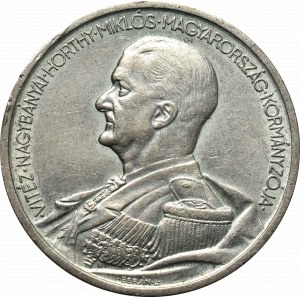 Hungary, 5 pengo 1939 Horthy Miklos