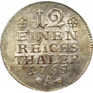 Niemcy, Prusy, Fryderyk II, 1/12 talara 1765