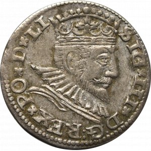 Zygmunt III Waza, Trojak 1592, Ryga - nieopisany D:G