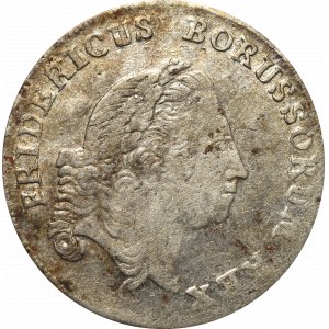 Germany, Preussen, 1/6 thaler 1764 B