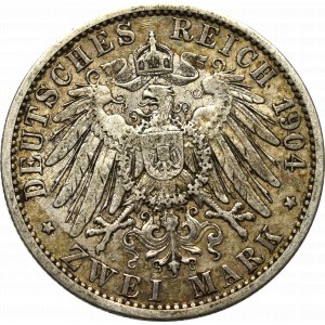 Germany, Preussen, 2 mark 1904