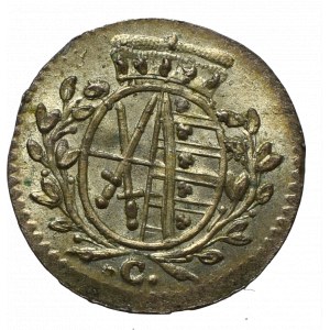 Germany, Saxony, 1 pfennig 1765