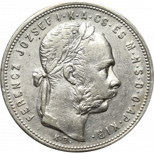 Hungary, Franz Joseph, 1 forint 1881, Kremnitz