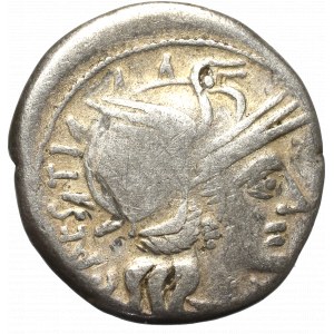 Roman Republic, Claudius Antestius, Denarius (146 BC)