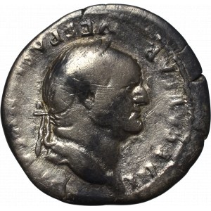 Cesarstwo Rzymskie, Wespazjan, Denar - COS VII