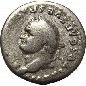 Cesarstwo Rzymskie, Tytus, Denar - TR P IX IMP XV COS VIII P P