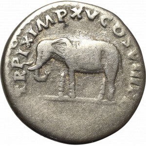 Cesarstwo Rzymskie, Tytus, Denar - TR P IX IMP XV COS VIII P P
