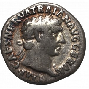 Cesarstwo Rzymskie, Trajan, Denar - P•M•TR•P•COS•IIII•P•P•