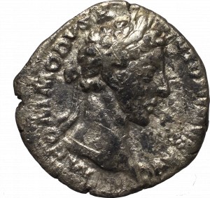 Cesarstwo Rzymskie, Kommodus, Denar - TR P V IMP IIII COS II P P