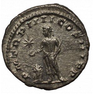 Cesarstwo Rzymskie, Elagabal, Denar - P M TR P IIII COS III P P