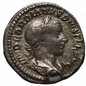 Cesarstwo Rzymskie, Gordian III, Denar - LAETITIA AVG N