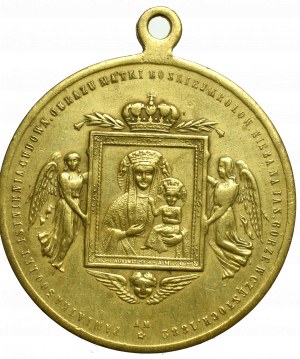 Polska, Medal pamiątka 500 lat obrazu Jasnogórskiego 1882, Magnus - nieopisany