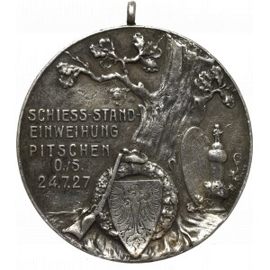 Śląsk, Medal Zawody Strzeleckie w Byczynie 1927