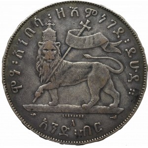 Etiopia, Manelik, 1 birr