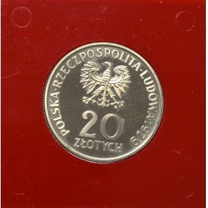 PRL, 20 złotych 1979 - Próba CuNi