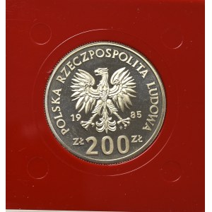 Peoples Republic of Poladn, 200 zloty 1985 - Specimen