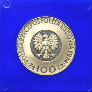 PRL, 100 złotych 1974 - Kopernik