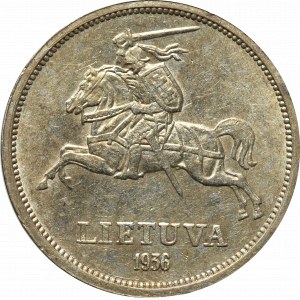 Lithuania, 5 litu 1936