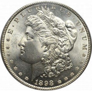 USA, Morgan dollar 1898 - PCGS MS64