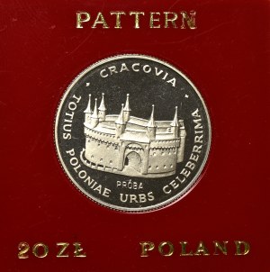 PRL, 20 złotych 1981 Kraków - Próba CuNi