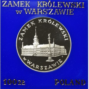 PRL, 100 złotych 1975 - Zamek Królewski w Warszawie