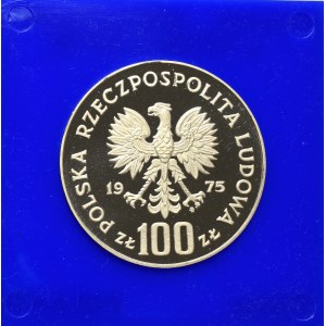 PRL, 100 złotych 1975 - Zamek Królewski w Warszawie