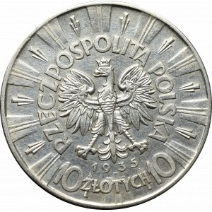 II Republic of Poland, 10 zloty 1935 Pilsudski