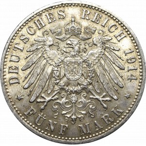 Niemcy, Prusy, 5 marek 1914