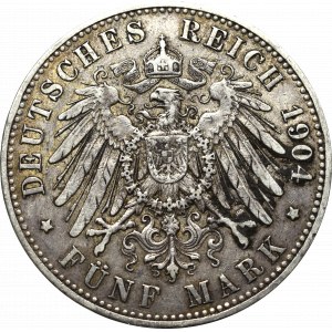Niemcy, Prusy, 5 marek 1904