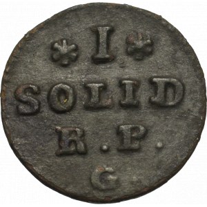 Stanislaw August Poniatowski, solid 1768, Cracau