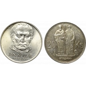 Czechy i Słowacja, Zestaw 20 i 50 koron