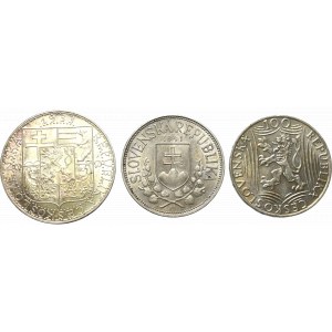 Czechosłowacja, Zestaw 20 i 100 koron