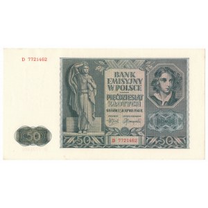 GG, 50 złotych 1941 D