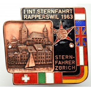 Szwajcaria, Plakieta Zlot gwiaździsty Rapperswil-Zurich 1964
