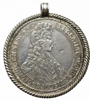 Austria, Biskupstwo Ołomuńca, Talar 1705 - zawieszka
