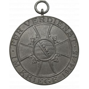 Niemcy, Saksonia, Medal Za I Wojnę