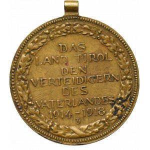 Austria, Tyrol, Medal za I Wojnę Światową