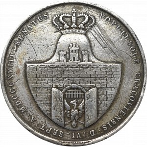 Wolne Miasto Kraków, Medal 3 komisarzy 1818