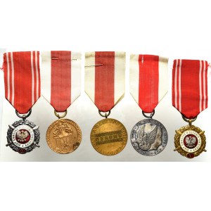 PRL i III RP, Zestaw medali