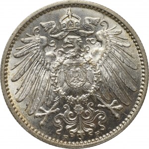 Germany, 1 mark 1914 F, Stuttgart