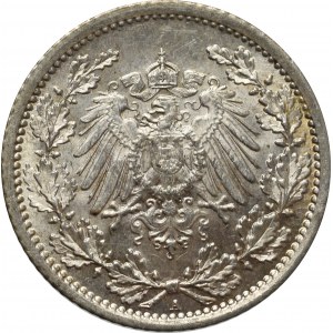 Germany, 1/2 mark 1917 A